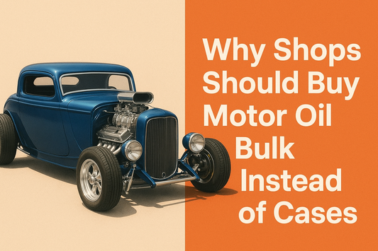 🛢 Why Shops Should Buy Motor Oil in Bulk Instead of Cases